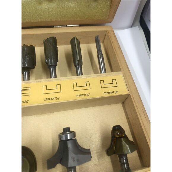 Router Bits-Grizzly Carbide Tip Router Bits (15). Vintage - Picture 5 of 13